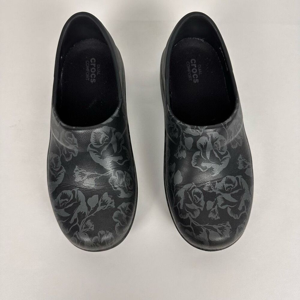 Women’s Crocs Size 6 Neria Pro II Graphic Slip Resistant Work shoe - Picture 2 of 9